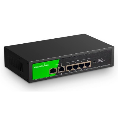 4 PORT POE MEGABİT SWİTCH - EL-POE-SW04-UP100